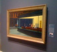 Nighthawks at the Chicago Art Institute